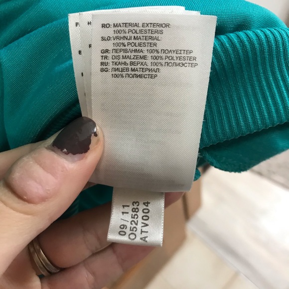 Adidas Three Stripe Zip Up - Picture 4 of 5